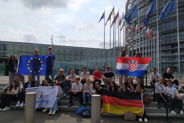 Internationale Begegnung in Straßburg: Erasmus+-Mobilität mit Fokus auf Menschenrechte