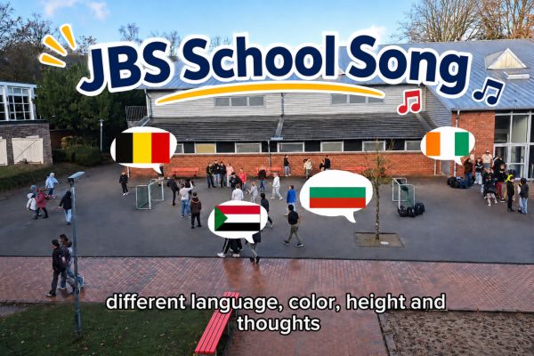 Unsere Schülerinnen und Schüler entwickeln eine erste Version für den neuen JBS-School-Song!