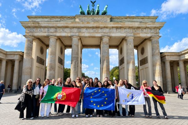 eTwinning/Erasmus+: Portugiesische Gäste an der JBS – Europa gemeinsam erleben