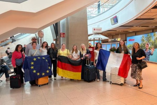 Französische Gastschülerinnen aus Quimper zu Besuch an der JBS