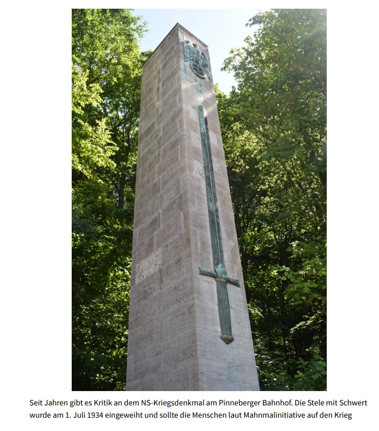 Presseartikel stele